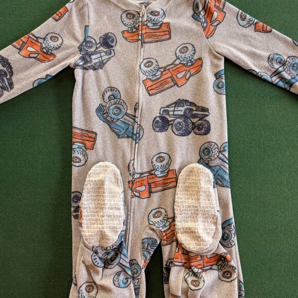 Bundle of Boy's Full-zip, Fleece, Footed Pajamas 5T 💙 - Picture 4 of 7